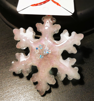 Schneeflocken Anhänger für Weihnachtsbaum